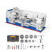 Metal Lathe Machine 11'' x 30'' High Precision Benchtop Brushless Motor 0-2000 RPM Variable Speed Metal Working Machine 2HP Small Lathe without Stand 1130V