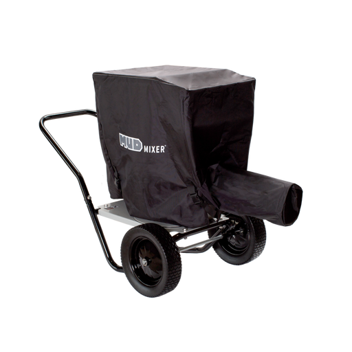 MudMixer All-Weather Cover MMAC-0143 fitted over a MudMixer, side view
