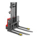 2640lbs Electric Straddle Stacker,  98" Lift,  Adjustable Legs & Forks — view 25
