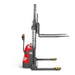 2640lbs Electric Straddle Stacker,  98" Lift,  Adjustable Legs & Forks — view 28