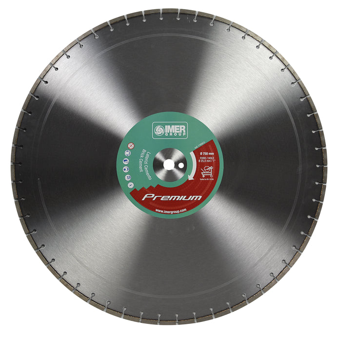 IMER Masonry 750 Plus 30" Premium Diamond Blade Masonry / Block