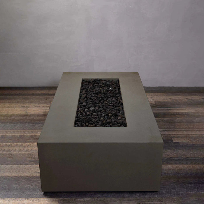 Starfire Designs Gravity 60" x 32" Rectangle Concrete Gas Fire Pit Starfire Designs