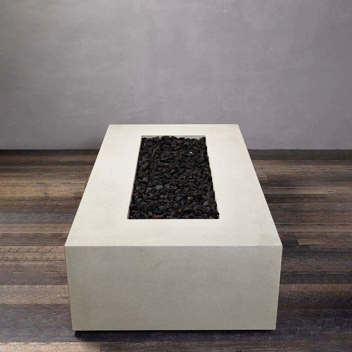 Starfire Designs Gravity 60" x 32" Rectangle Concrete Gas Fire Pit Starfire Designs