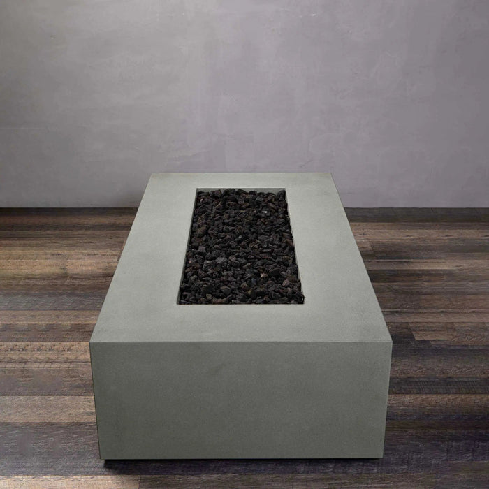 Starfire Designs Gravity 60" x 32" Rectangle Concrete Gas Fire Pit Starfire Designs