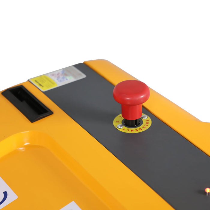 Xilin CPD10W-118 counterbalanced stacker side profile view