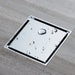 wonderland shower inc Chrome brass floor drain 4x4inch Shower Accessory