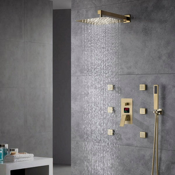 Cascada Showers 12" Cascada Garda Digital Shower System - Alternate View