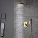 Cascada Geneva 12” Shower Set: The Ultimate Shower Experience - Side View