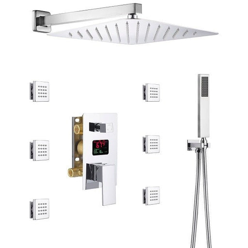 Cascada Showers 12” Digital Shower System by Cascada - Main Product Image