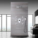 Cascada Showers 12” Digital Shower System by Cascada - Alternate View