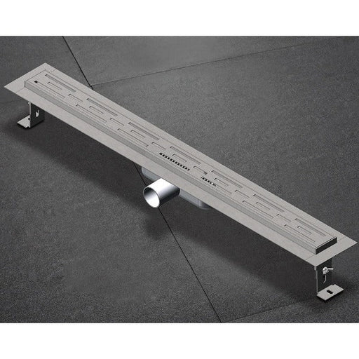 Cascada Showers 12", Linear Drain System for Floor, Stainless Steel 304,  1073 - Alternate View