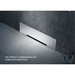 Cascada Showers 12", Linear Drain System for Floor, Stainless Steel 304,  1073 - Detail View 3