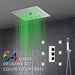 Cascada Showers 12” Music LED shower system with built-in Bluetooth Speaker - Product Image 8