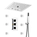 Cascada Showers 12” Music LED shower system with built-in Bluetooth Speaker - Product Image 12