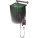 Cascada Showers 12" Rainfall LED Shower Set Double-Function Valve - Product Image 11