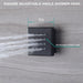 12" Siena Digital LED Bluetooth Shower System By Cascada Showers - Product Image 9