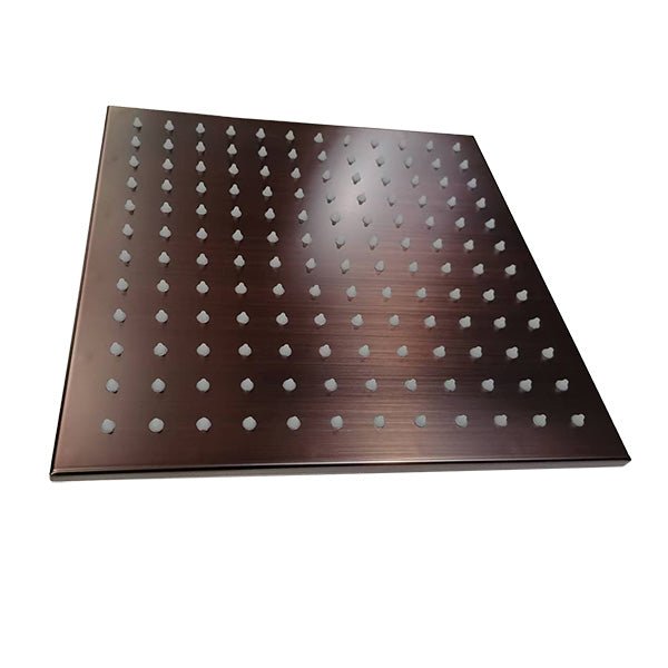 Cascada Showers 12" Square Rainfall LED Shower Head - Product Image 10