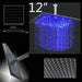 Cascada Showers 12" Square Rainfall LED Shower Head - Product Image 19