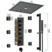 12" Turin Digital LED Bluetooth Shower System By Cascada Showers - Product Image 7