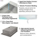 Forno ACQUA Kitchen Sink - view 12
