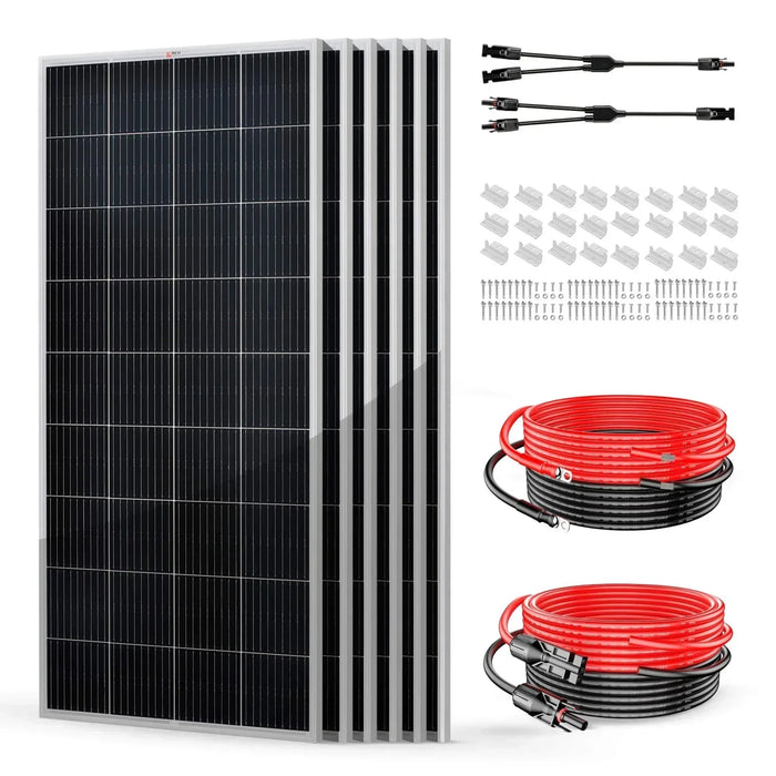 Green Vista Living Rich Solar - 1200 Watt Solar Kit - Detail View