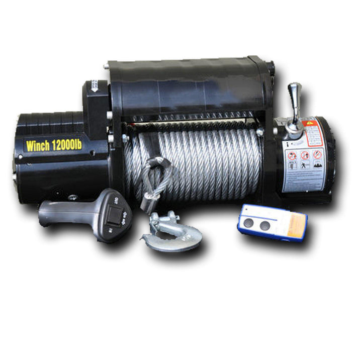 DV8 Offroad 12,000 lbs. Winch Steel Rope – on the trail, image 2 of 2