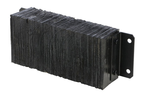 Vestil 1224-4.5 laminated rubber dock bumper - view 2