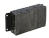 Vestil 1224-6 Laminated Rubber Dock Bumper 12 in. x 20-1/2 in. x 6 in. Bumper Size Black