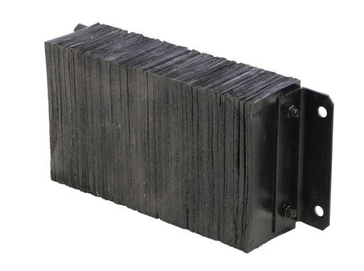 Vestil 1224-6 laminated rubber dock bumper - view 2