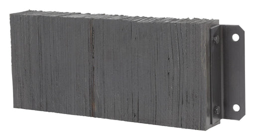 Vestil 1230-4.5 laminated rubber dock bumper - view 2