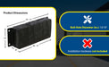 Vestil 1230-6 laminated rubber dock bumper feature overview 3