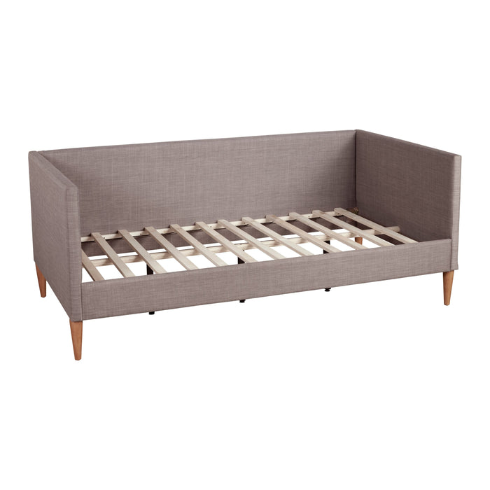 Alpine Furniture Britney Daybed, Dark Grey Linen