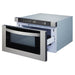 Cosmo 4-Piece Appliance Package - 30-Inch Single Oven Electric Range, Refrigerator, Wine Cooler and Microwave in Stainless Steel (COS-4PKG-265) Cosmo