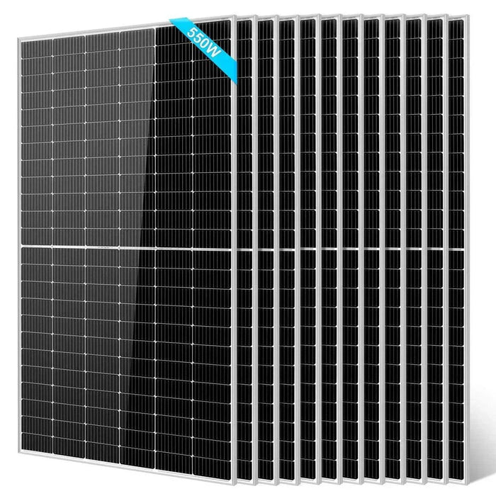 Green Vista Living Sungold Power 550 Watt Monocrystalline PERC Solar Panel - View 13