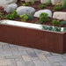 The Outdoor Greatroom Linear Glass Burner Cover Fire Pit