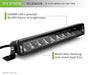 DV8 Offroad 13-Inch Elite Series LED Light Bar Single Row – image 11 of 12