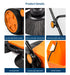 SANITMAX SM650 27.5" Manual Push Powered Floor Sweeper, Triple Brushes, Indoor and Outdoor - Features