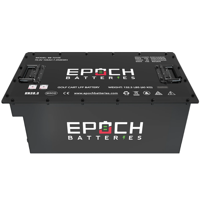 Epoch LiMax Series golf cart kit — battery management system connection detail