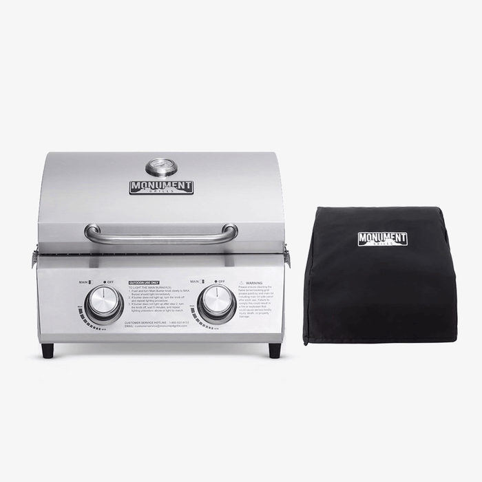 Monument Grills 13742 | Stainless Tabletop Propane Gas Grill - Product Image 15