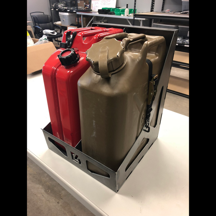 C4 Fabrication Dual Jerry Can Carrier Overland Ready Gear – image 11 of 13