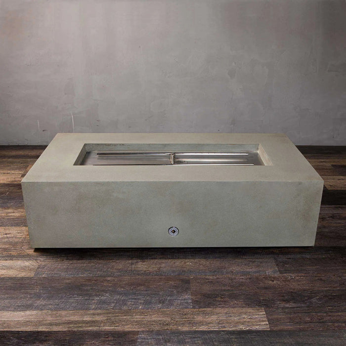 Starfire Designs Gravity 60" x 32" Rectangle Concrete Gas Fire Pit Starfire Designs