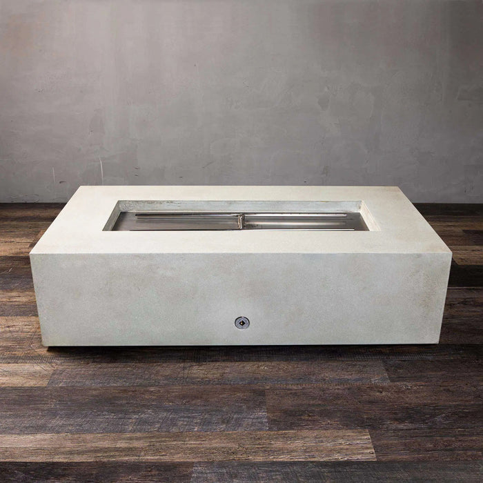 Starfire Designs Gravity 60" x 32" Rectangle Concrete Gas Fire Pit Starfire Designs