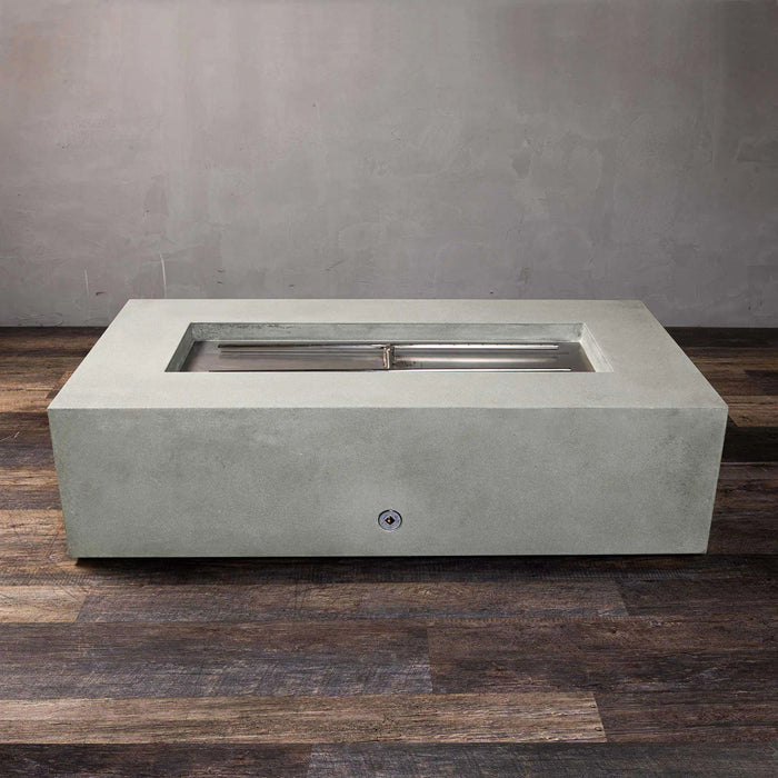 Starfire Designs Gravity 60" x 32" Rectangle Concrete Gas Fire Pit Starfire Designs