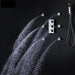 Cascada Showers 14"x20" Recessed Multicolor LED Shower System with Color Changing Remote Controller - Detail View 2