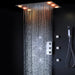 Cascada Showers 14"x20" Recessed Multicolor LED Shower System with Color Changing Remote Controller - Product Image 12