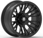 Empire Switch SWGB 14x7 Gloss Black with X Comp Golf X/T Tire golf cart wheel and tire – view 2