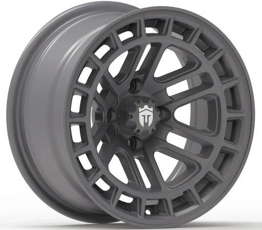 Empire Quest MG 14x7 Matte Gray Golf Cart Wheel