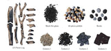 Sierra Flame Rustic 14-piece designer media kit DESIGN-MEDIA-14PCE