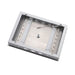 Cascada Luxurious 14"x20" Ceiling Mounted Rectangle LED Rainfall Shower Head - Installation View