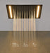 Cascada Showers 14"x20" LED Shower System with 2-Way thermostatic valve - Alternate View